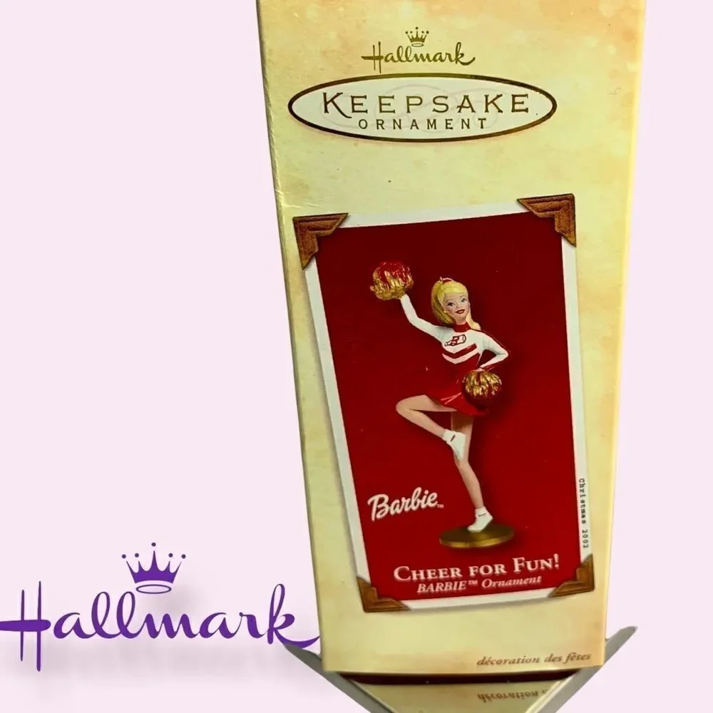 Hallmark Keepsake 2002 Cheer for Fun, Barbie